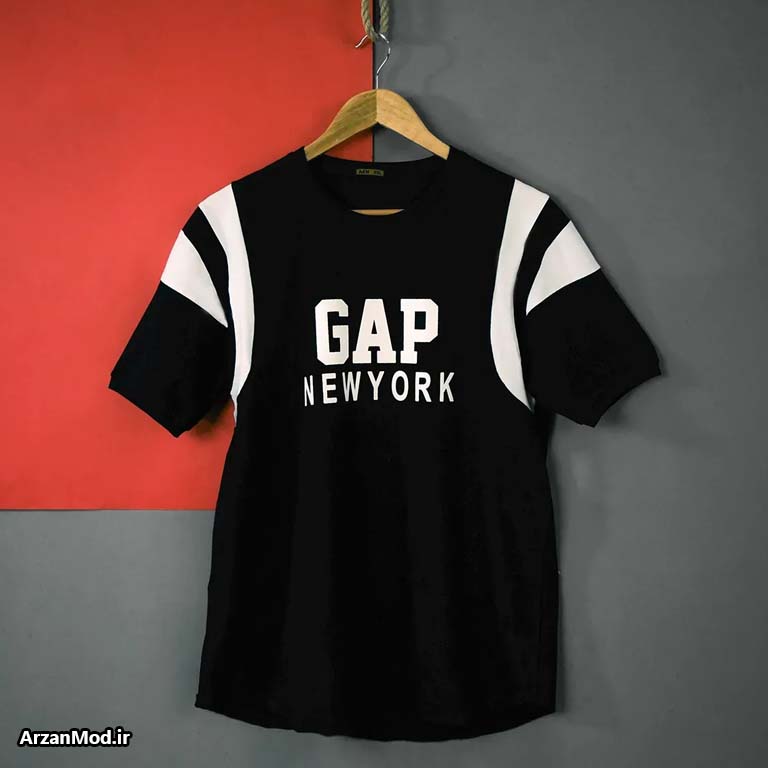 تیشرت مردانه مشکی مدل گپ نیویورک GAP New York